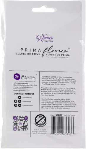 Prima Marketing Mulberry Paper Flowers-Fresh Meadows/Nature Lover Perspective: top