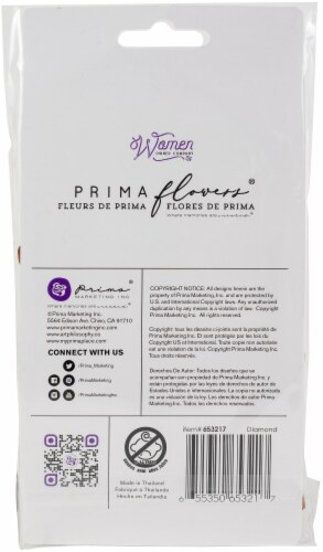 Prima Marketing Mulberry Paper Flowers-Beautiful Sunset/Diamond Perspective: top