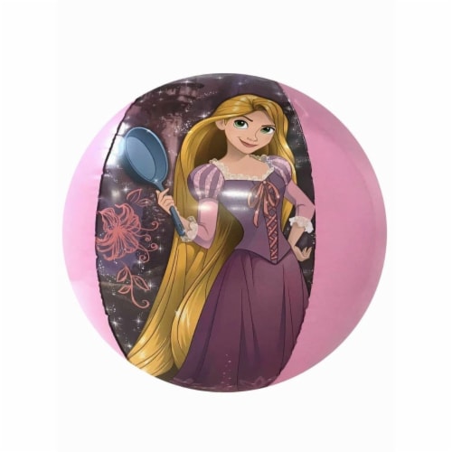 Disney Princess Inflatable Beach Ball Cinderella Belle Rapunzel Pool Water Fun What Kids Want Perspective: top