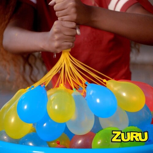 Water Balloon Rapid Fill Tie 3pk 300ct Crazy Color Pool Party