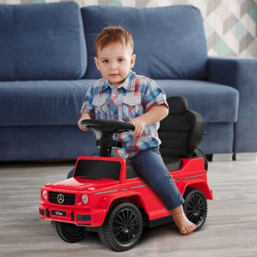 Mercedes stroller hot sale ride on