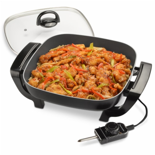 Select Brands Toastmaster Electric Skillet - Black Perspective: top