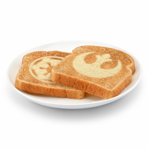 Select Brands Star Wars 2-Slice Toaster - Black/White Perspective: top