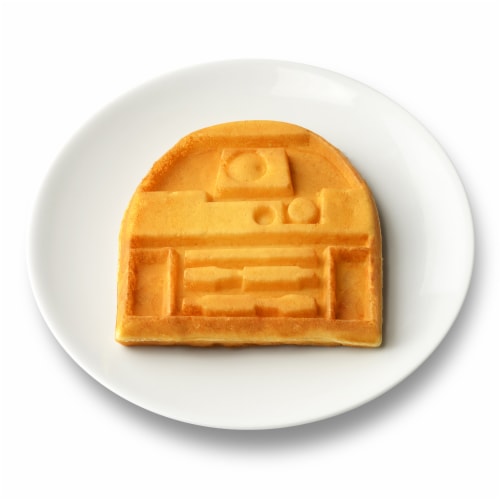 Select Brands Star Wars R2-D2 Round Waffle Maker Perspective: top