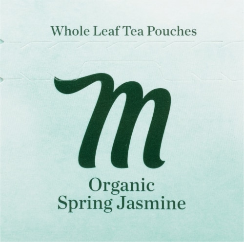 Mighty Leaf Jasmin Du Printemps Biologique Tea Sachets Perspective: top