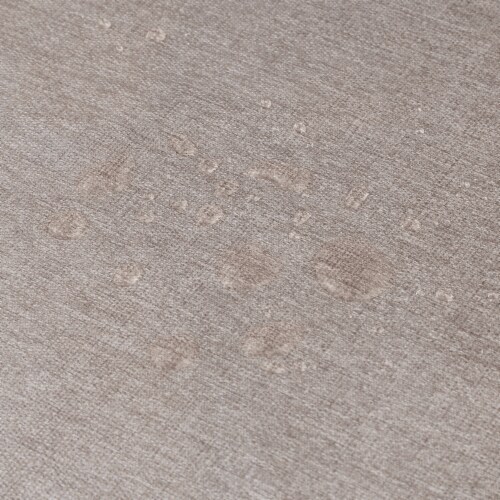 uxcell Round Tablecloth Spill-Proof Lace TPU Dining Table Cover Perspective: top