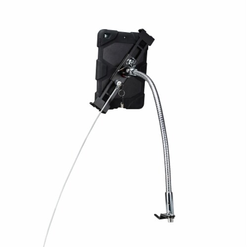 Quick-Release Security Gooseneck Car Mount for Tablets Perspective: top