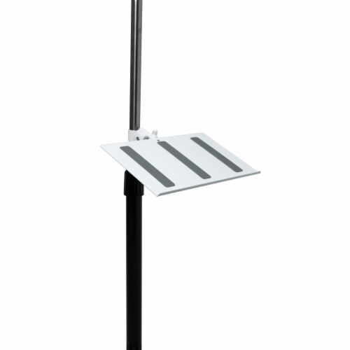 Adjustable Keyboard Stand Add-On for CTA Digital Tablet Floor Stands Perspective: top