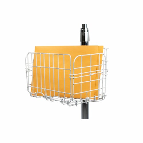 Metal Basket Add-On for CTA Digital Floor Stands Perspective: top