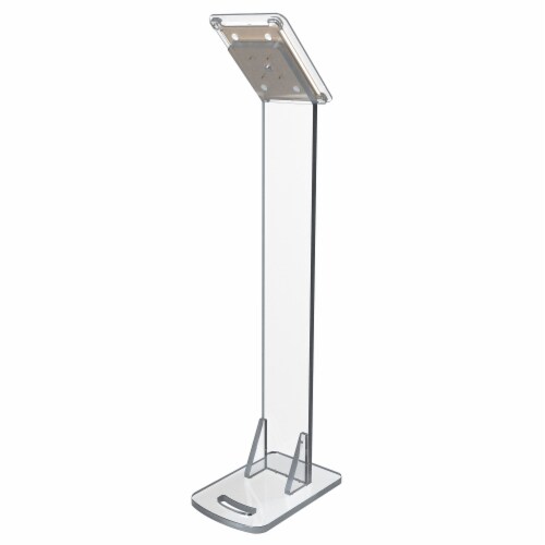 Premium Security Translucent Acrylic Stand Perspective: top