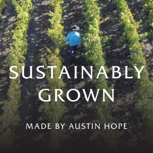 Austin Hope Paso Robles Cabernet Sauvignon Red Wine Perspective: top