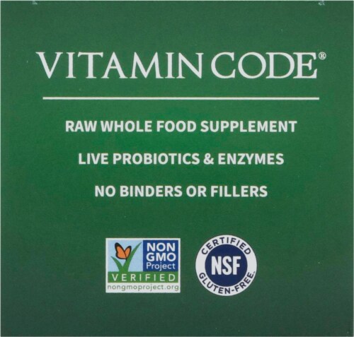 Garden of Life Vitamin Code Raw Calcium Perspective: top