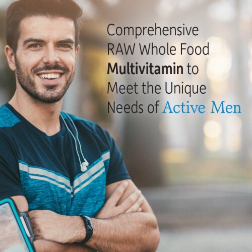 Garden Of Life® Vitamin Code® Raw One™ Multivitamin with Probiotics Enzymes & Wholefoods Capsules Perspective: top