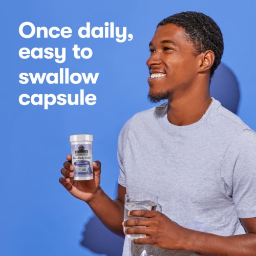 Garden of Life Once Daily Men's Probiotics, Digestive, Immune System, Capsules, 50 Billion CFU Perspective: top
