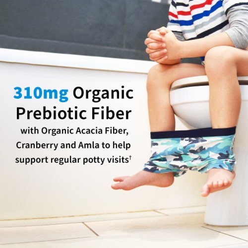 Garden of Life Dr. Formulated Organic Kids+ Probiotics with Vitamin C & D, Watermelon Chewables Perspective: top