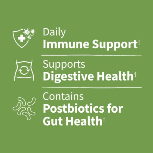 Garden of Life® Digestive & Immune Care + Zinc Dr. Formulated Probiotic Vegetarian Capsules Perspective: top