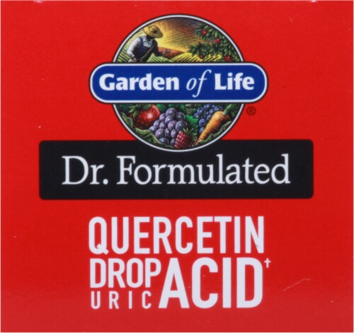 Garden of Life Quercetin Drop Uric Acid Supplement Perspective: top