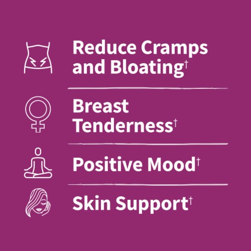 Garden of Life Dr. Formulated PMS Support, Reduce Cramps, Improve Mood & Skin Support, Softgels Perspective: top