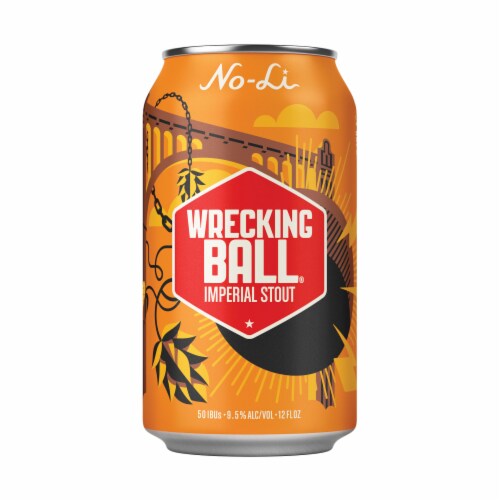 No-Li Wrecking Ball Imperial Stout Perspective: top