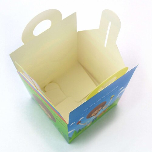 Prime Party Bob Ross and Friends Favor Boxes (8 pack) Perspective: top