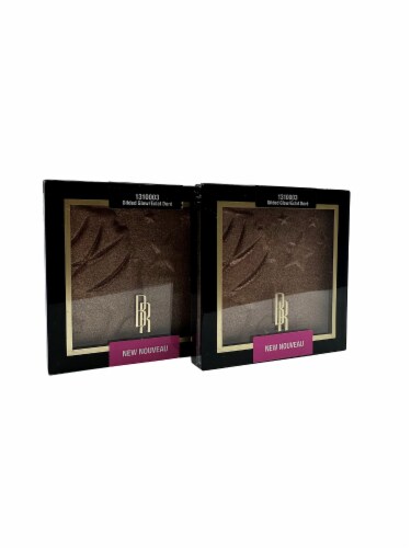 Black Radiance Color Perfect Highlighting Powder Gilded Glow 0.25 OZ DUO Perspective: top