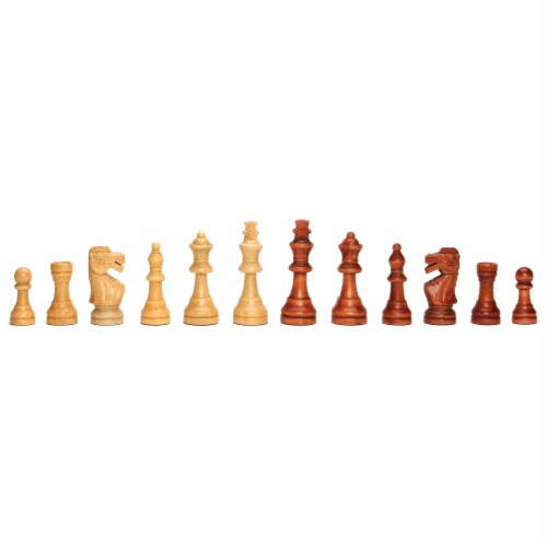 WE Games Staunton Chessmen Perspective: top