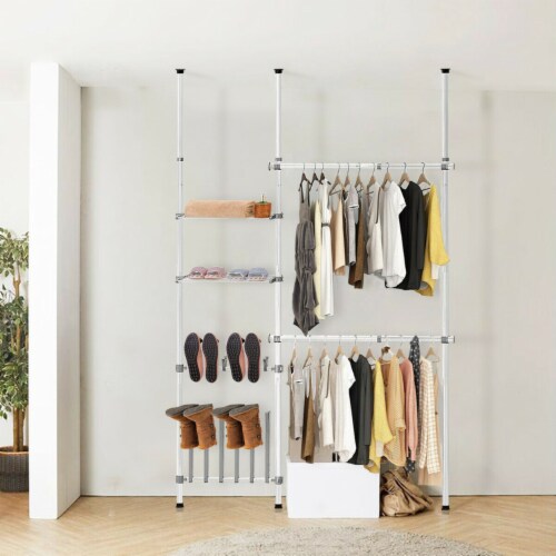 Two tier closet organizer new arrivals