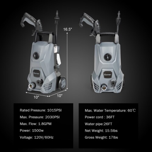 Costway 2030psi electric shop pressure washer