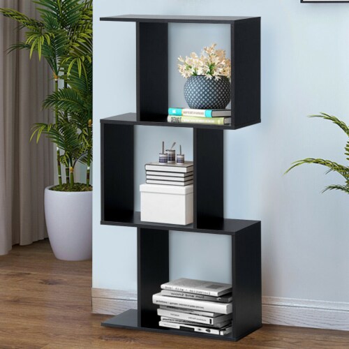 S shaped bookcase deals