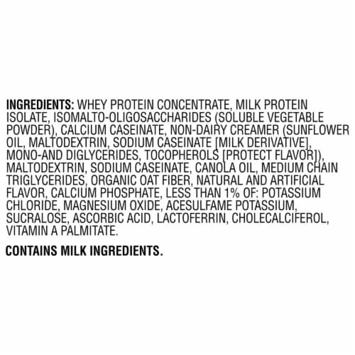 Muscle Milk® Genuine Vanilla Protein Powder Perspective: top