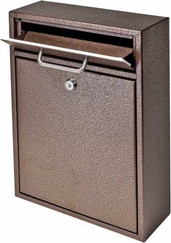 Epoch Design Locking Security Drop Box - Bronze Perspective: top