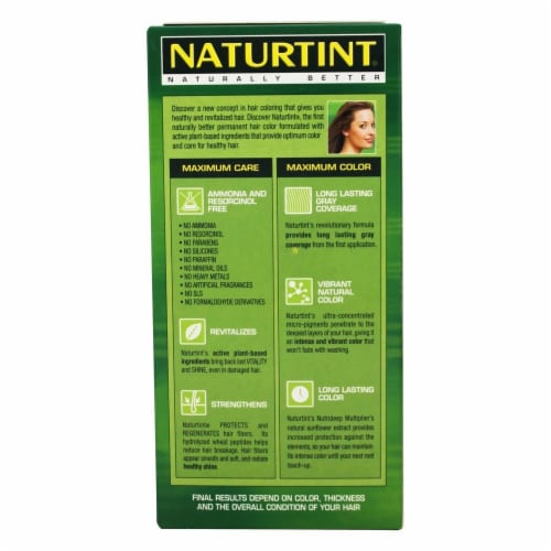 Naturtint® 7N Hazelnut Blonde Permanent Hair Color Perspective: top