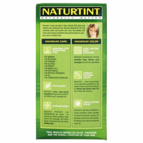 Naturtint® 8N Wheat Germ Blonde Hair Color Perspective: top