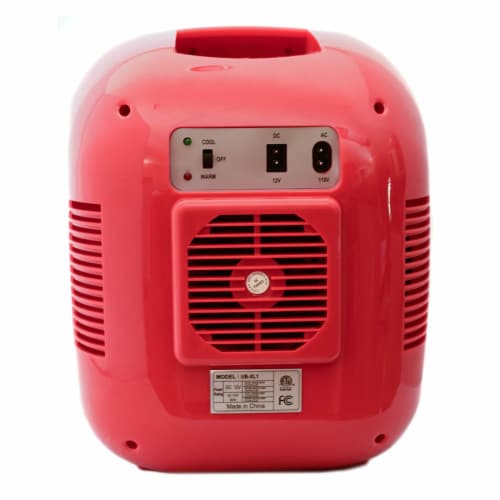 Uber Appliance Personal/Portable Mini Fridge 12 can Cooler/Warmer|indoor/outdoor|Home/office Perspective: top