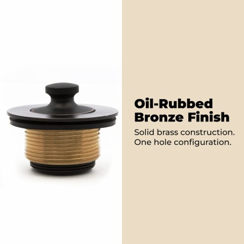 Mantra Enterprise WG-100 Tub Drain Conversion Kit, Oil Rubbed Bronze Perspective: top