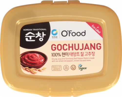O'Food Gochujang Brown Rice Red Pepper Paste Perspective: top