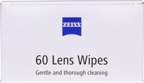 Zeiss Pre Moistened Lens Wipes Perspective: top