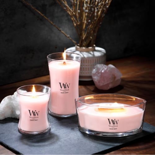 WoodWick® Coastal Sunset Jar Candle Perspective: top
