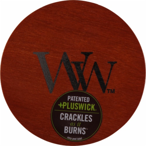 WoodWick® Evening Bonfire Medium Hourglass Candle Perspective: top