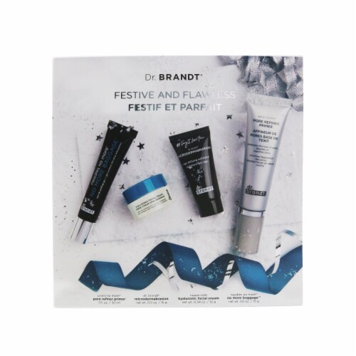 Dr. Brandt Festive & Flawless Kit: Pore Refiner Primer 30ml+ No More Baggage 15g+ Microdermab Perspective: top