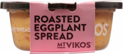 Mt Vikos Roasted Eggplant Spread Perspective: top