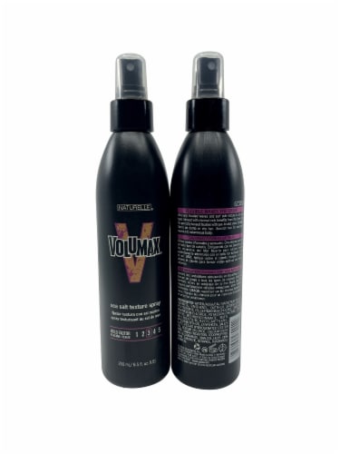 Naturelle Volumax Sea Salt Texture Spray Hold Factor 3 8.5 OZ Set of 2 Perspective: top