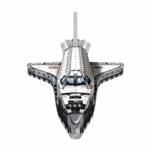Wrebbit Space Shuttle Orbiter 3D Puzzle Perspective: top