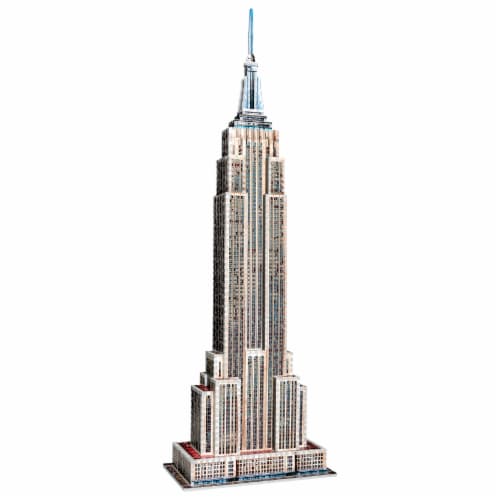 Wrebbit Empire State Building 3D Puzzle Perspective: top