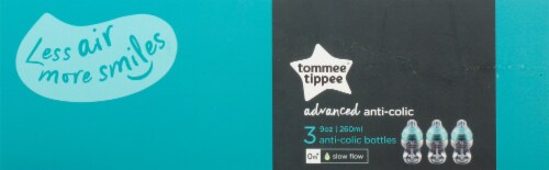 Tommee Tippee  Advanced Anti-Colic Baby Bottle Feeding Set Perspective: top