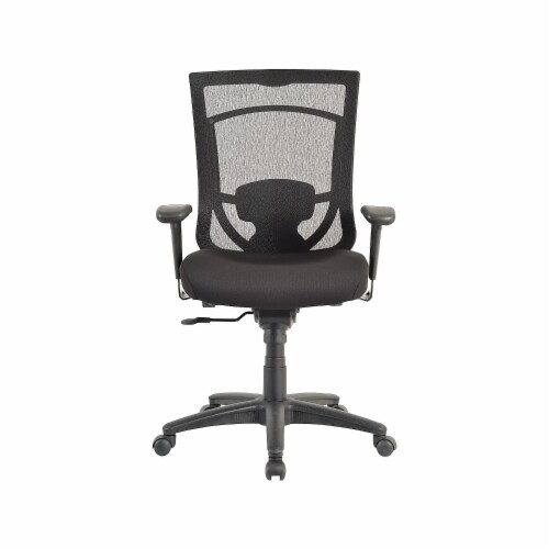Tempur Pedic Mesh Back Fabric Task Chair Black TP7000 RAV COAL
