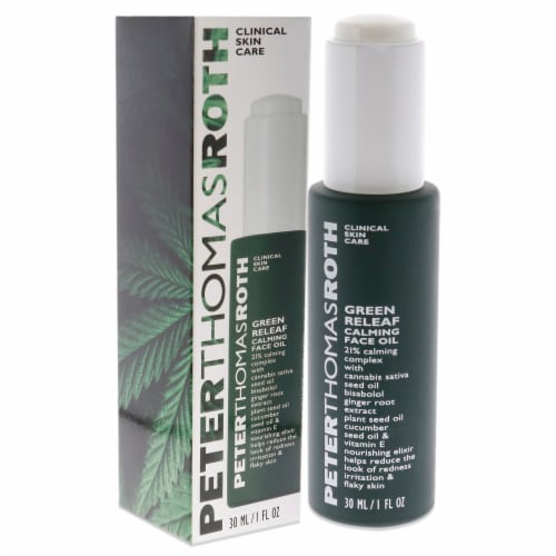 Peter Thomas Roth Green Releaf Calming Face Oil Perspective: top