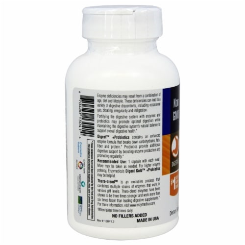 Enzymedica Digest + Probiotics, 90 Capsules Perspective: top
