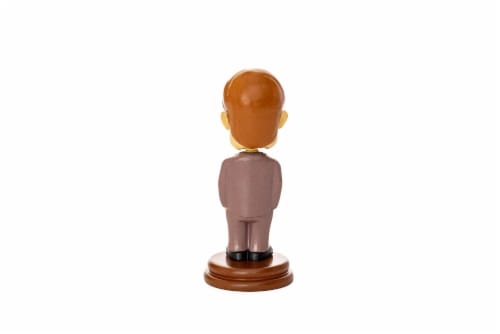 The Office Dwight Schrute Bobblehead Collectible Figure | Stands 5.5 Inches Tall Perspective: top