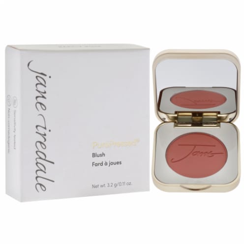 PurePressed Blush - Barely Rose by Jane Iredale for Women - 0.11 oz Blush Perspective: top